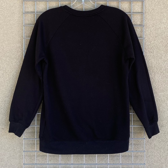 Back Hype Crewneck Boyfriend Oversized Sweater - Picture 3 of 5